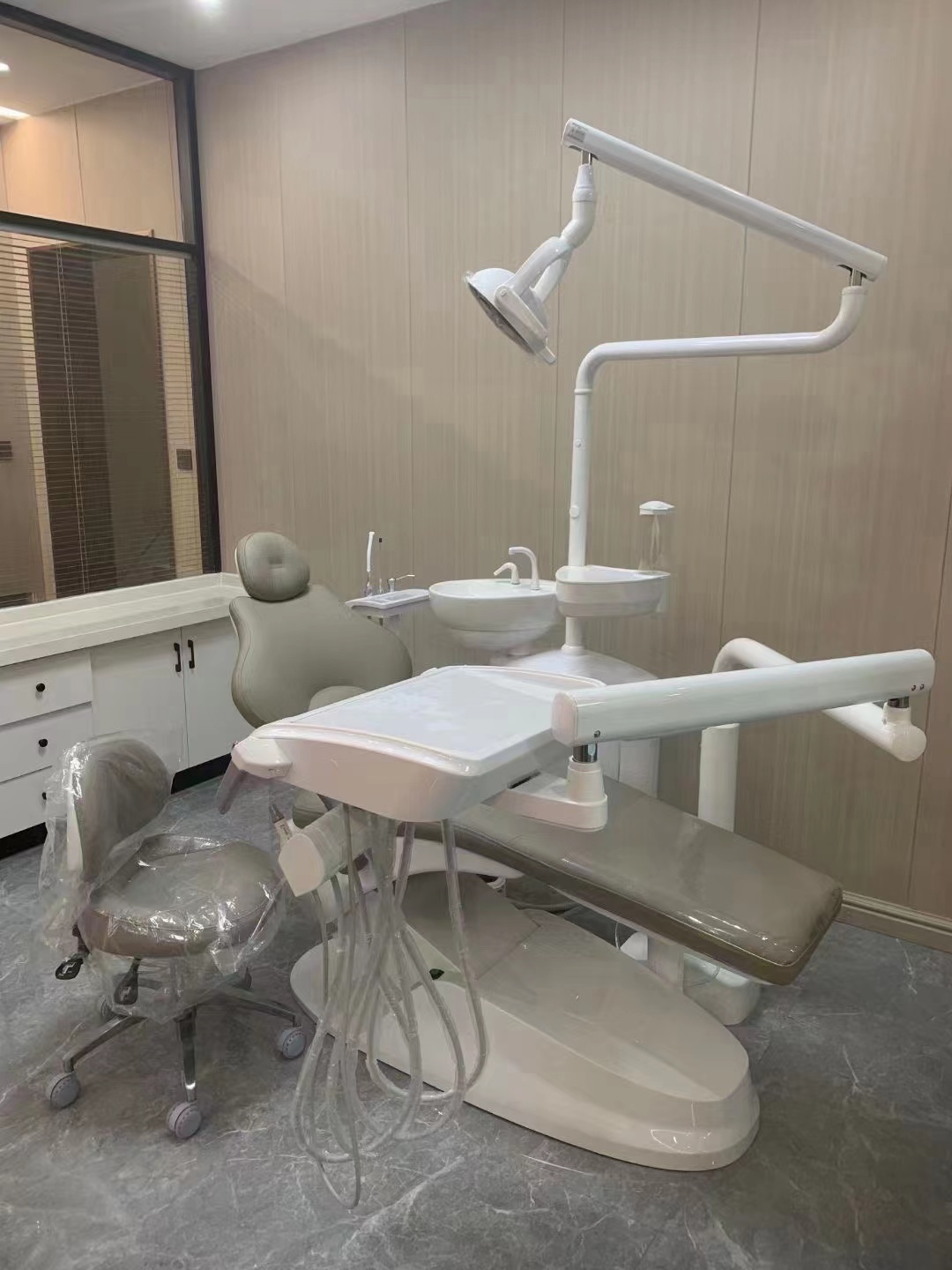 Troubleshooting of weak suction function of dental chair