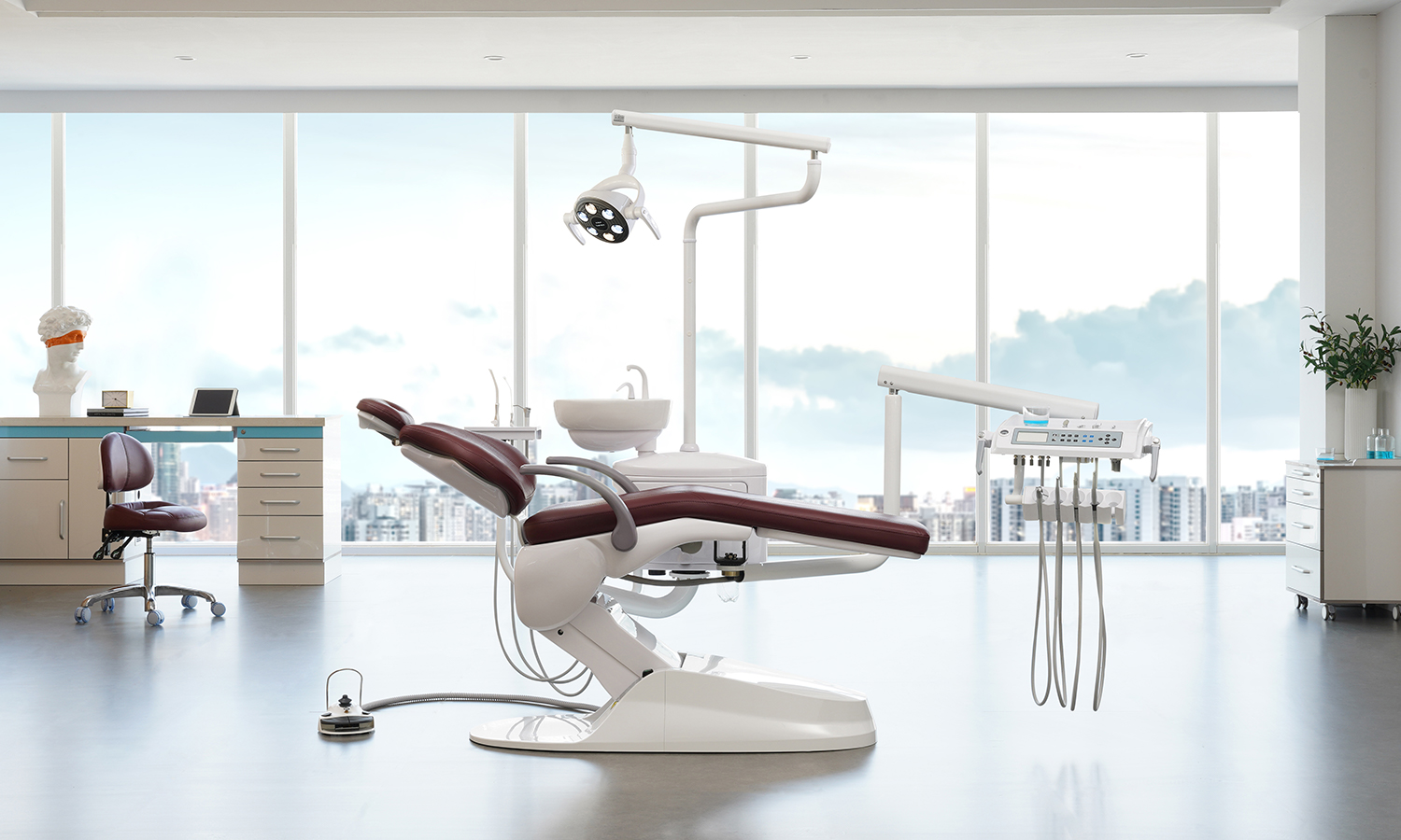 dental treatment chair unit